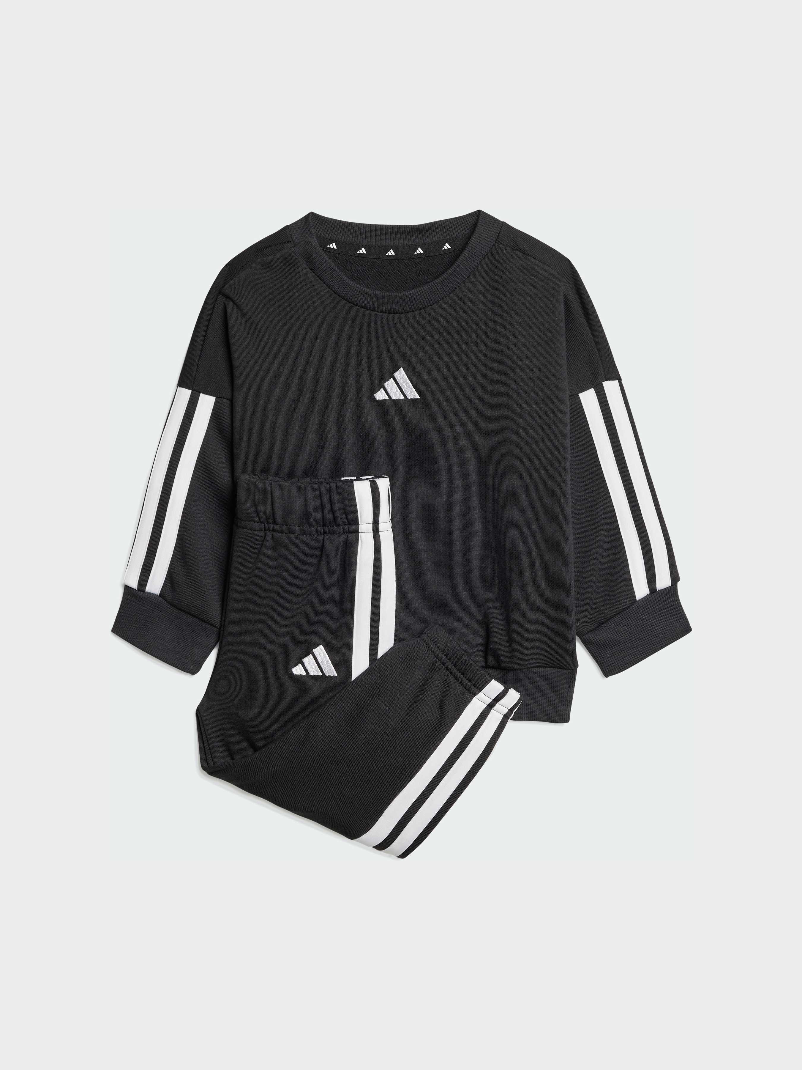 Дитячий Спортивний костюм adidas Adidas Essentials (JD6481) колір чорний, матеріал комбінований верх adidas - купити в Україні