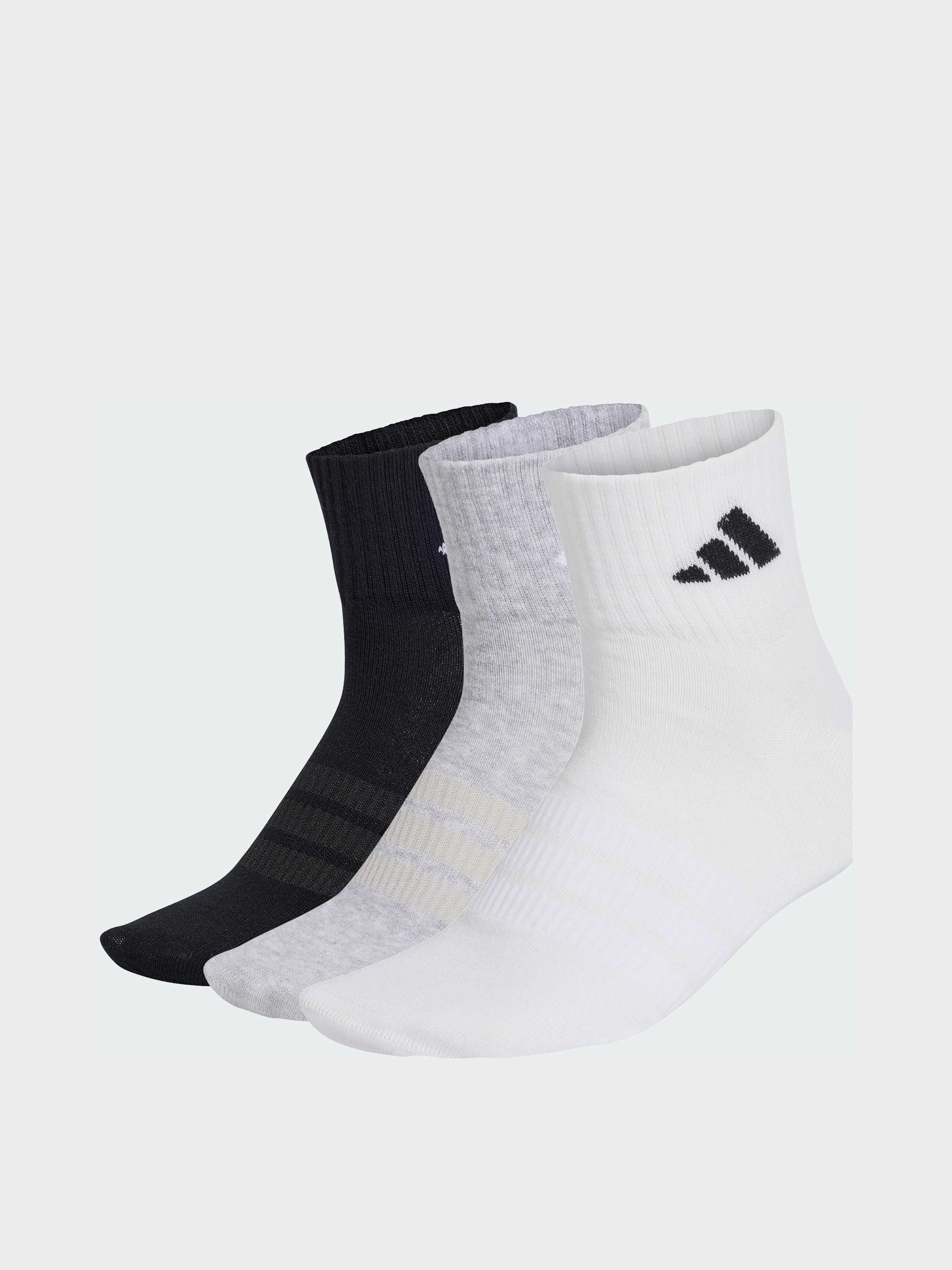 adidas Набір шкарпеток (KC9614) Унісекс колір - Сірий матеріал - Бавовна adidas - купити в Україні