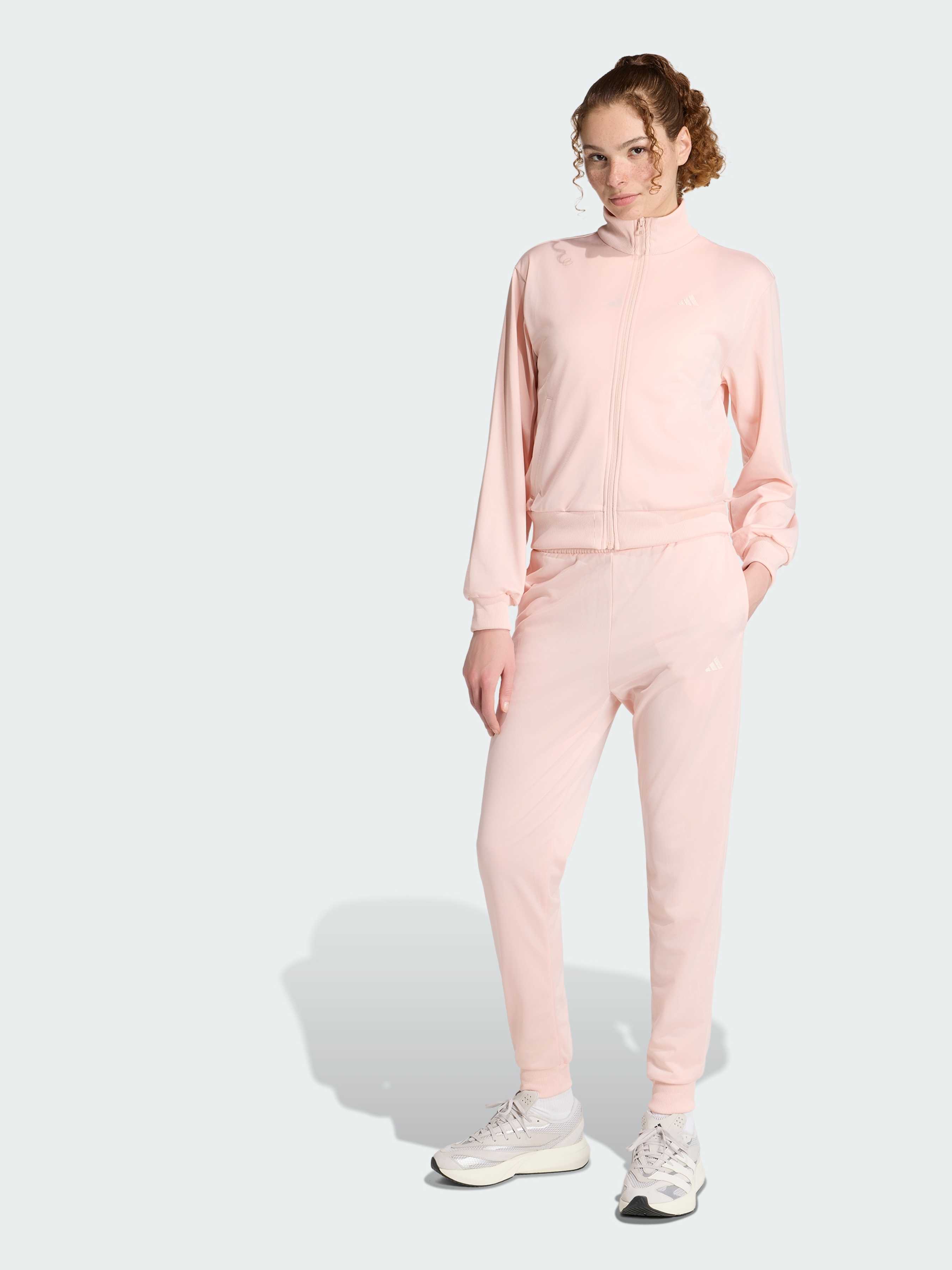 Жіночий Спортивний костюм adidas Adidas Essentials (KB8462) колір рожевий, матеріал перероблений поліестер adidas - купити в Україні