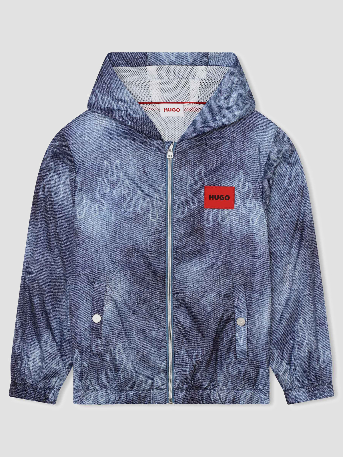 Дитяча Вітровка HUGO Kids  (G00058-873) колір синій, матеріал поліестер HUGO Kids - купити в Україні