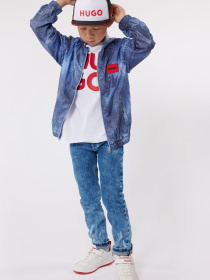 Куртки и дубленки HUGO Kids модель G00058;873 Фото