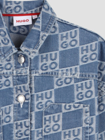 Куртки и дубленки HUGO Kids модель G01053;Z25 Фото