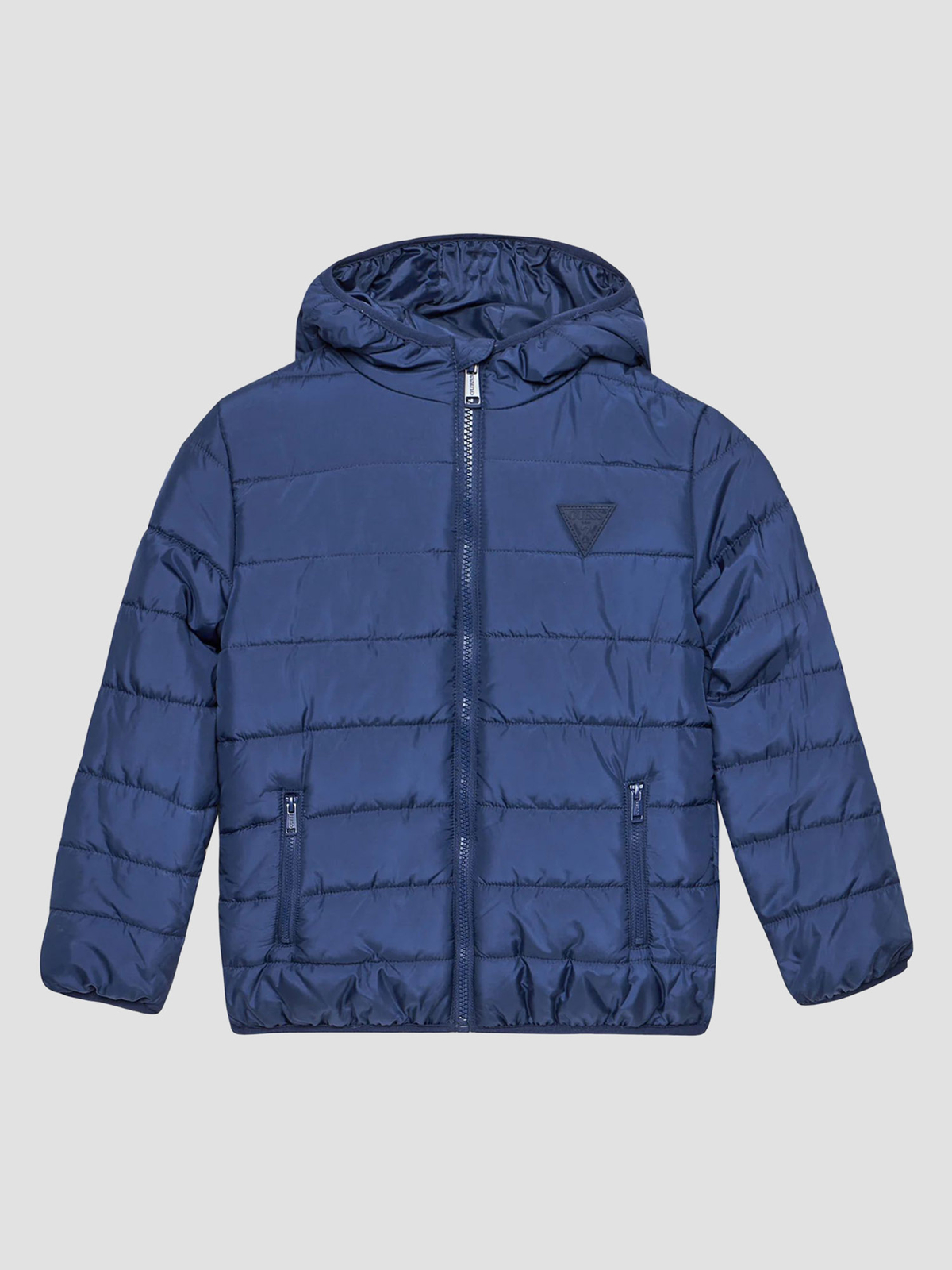 Дитяча Демісезонна куртка GUESS Kids  (H4BJ10.WCFM0-G7K5) колір синій, матеріал поліестер GUESS Kids - купити в Україні