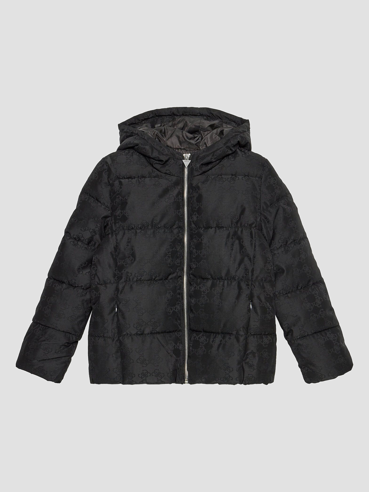 Дитяча Зимова куртка GUESS Kids  (J4BL24.WGLW2-FJ4Q) колір чорний, матеріал поліестер GUESS Kids - купити в Україні