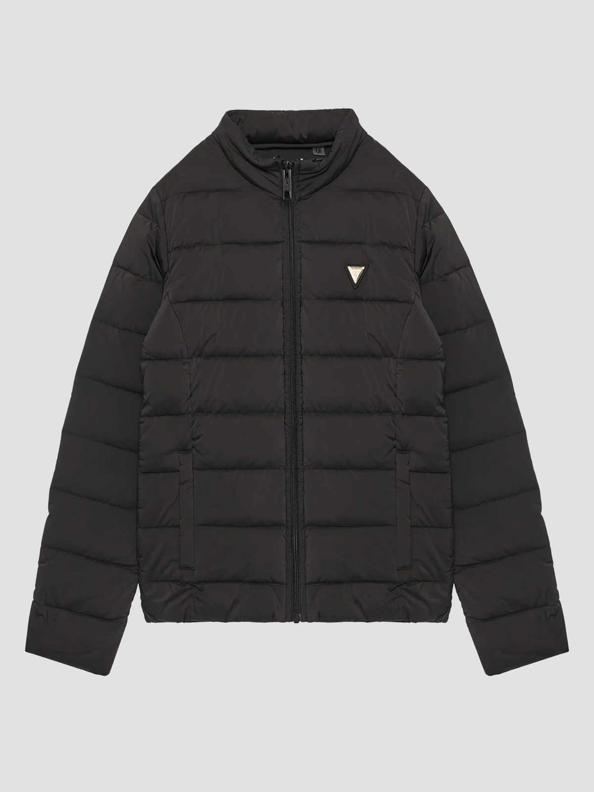 Дитяча Зимова куртка GUESS Kids  (J4YL18.WF3X0-JBLK) колір чорний, матеріал поліестер GUESS Kids - купити в Україні