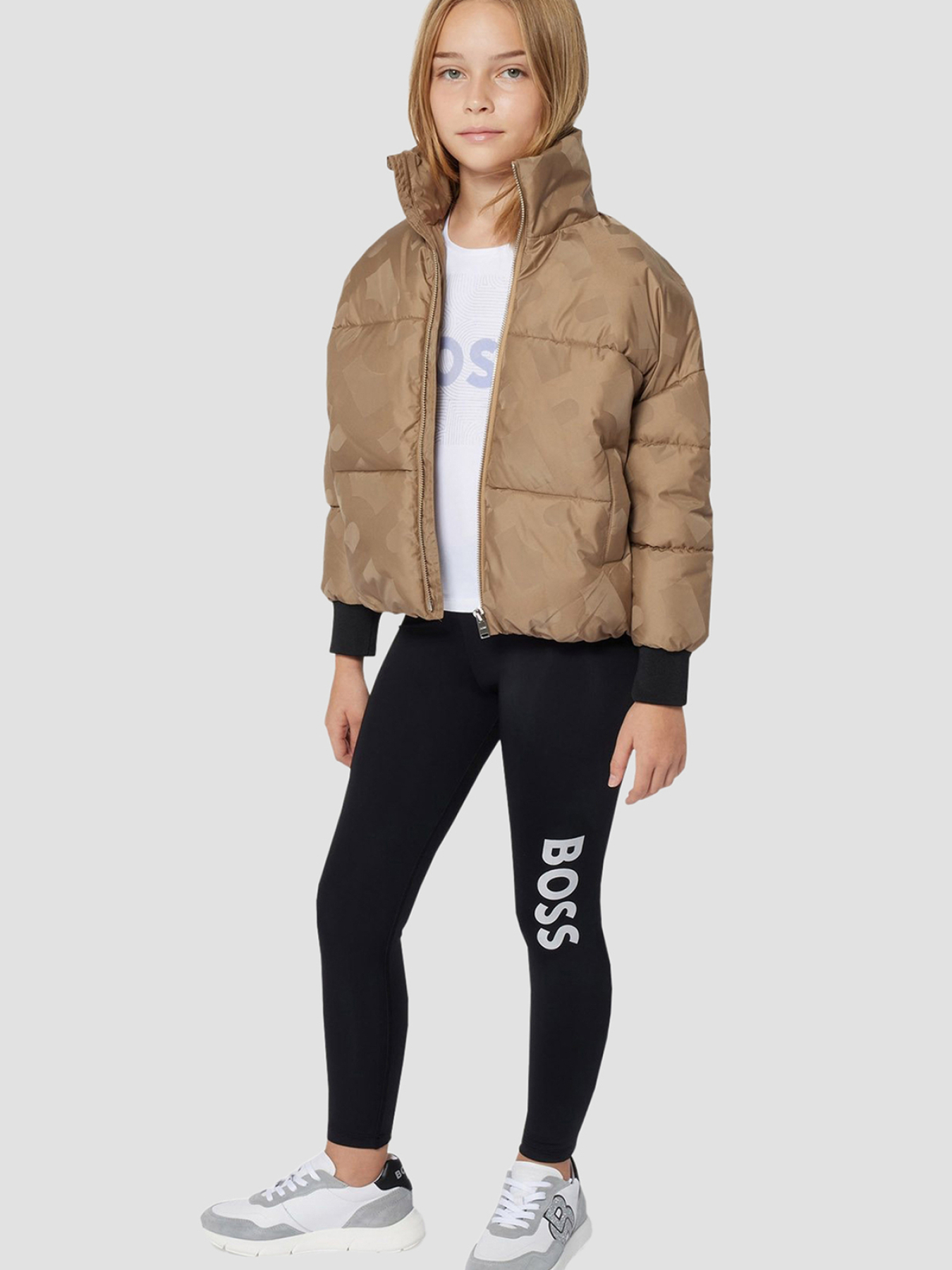 Куртки и дубленки BOSS Kids модель J51095;269 Фото