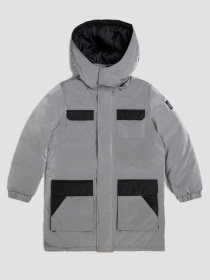 Куртки та дублянки GUESS Kids модель L2BL11.WEQF0;SLV Фото