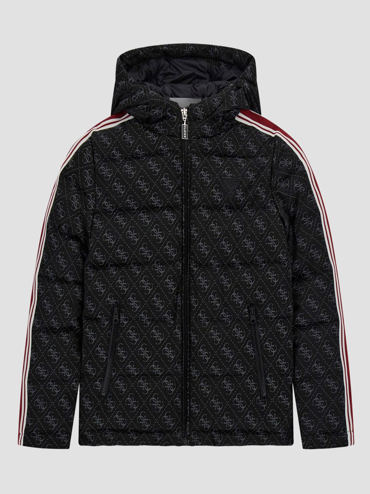 Дитяча Демісезонна куртка GUESS Kids  (L5BL19.WFIQ2-FJ9Y) колір чорний, матеріал поліестер GUESS Kids - купити в Україні
