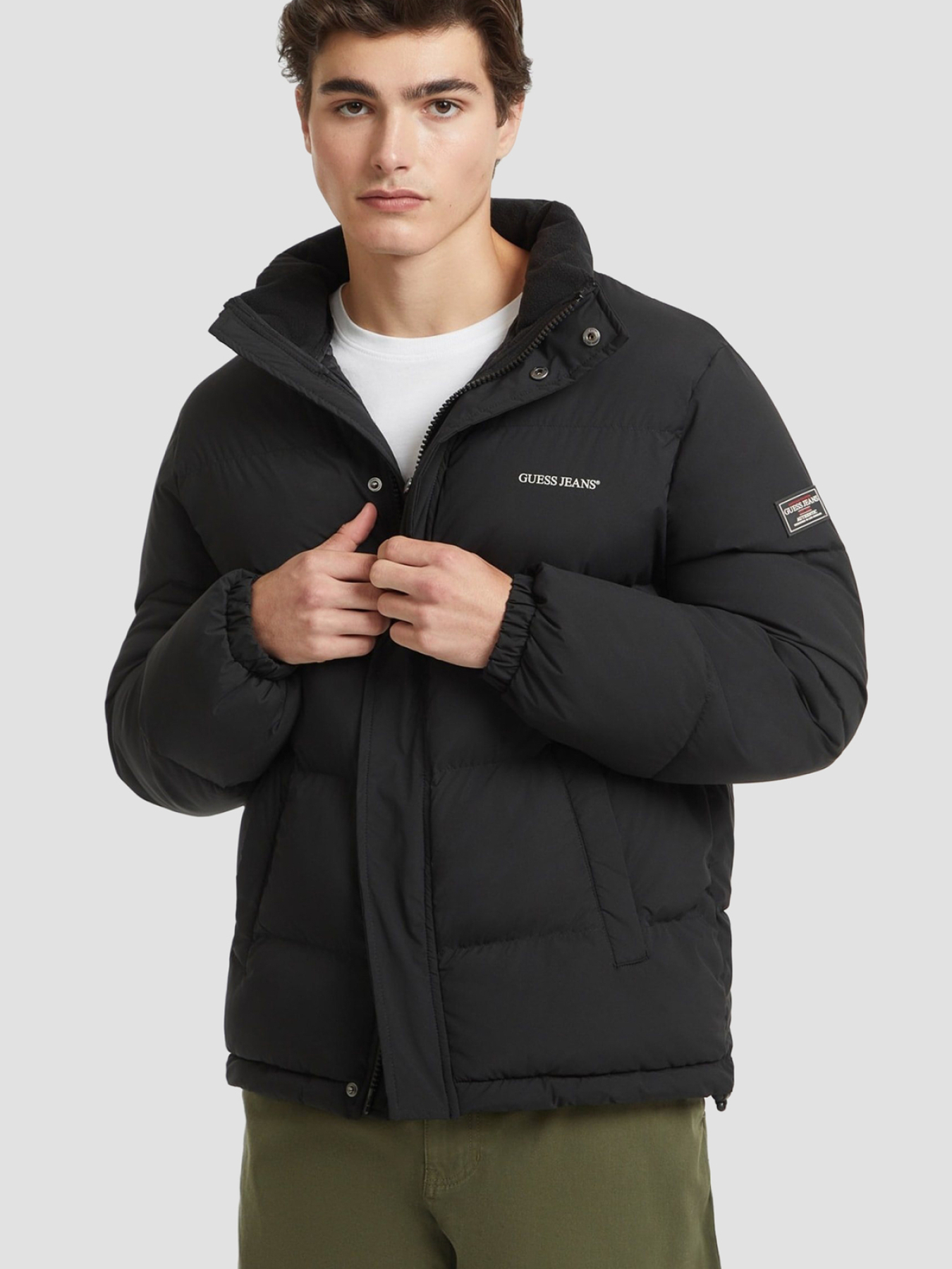 Куртки и дубленки Guess Jeans модель M4BL20.WGII2;JBLK Фото