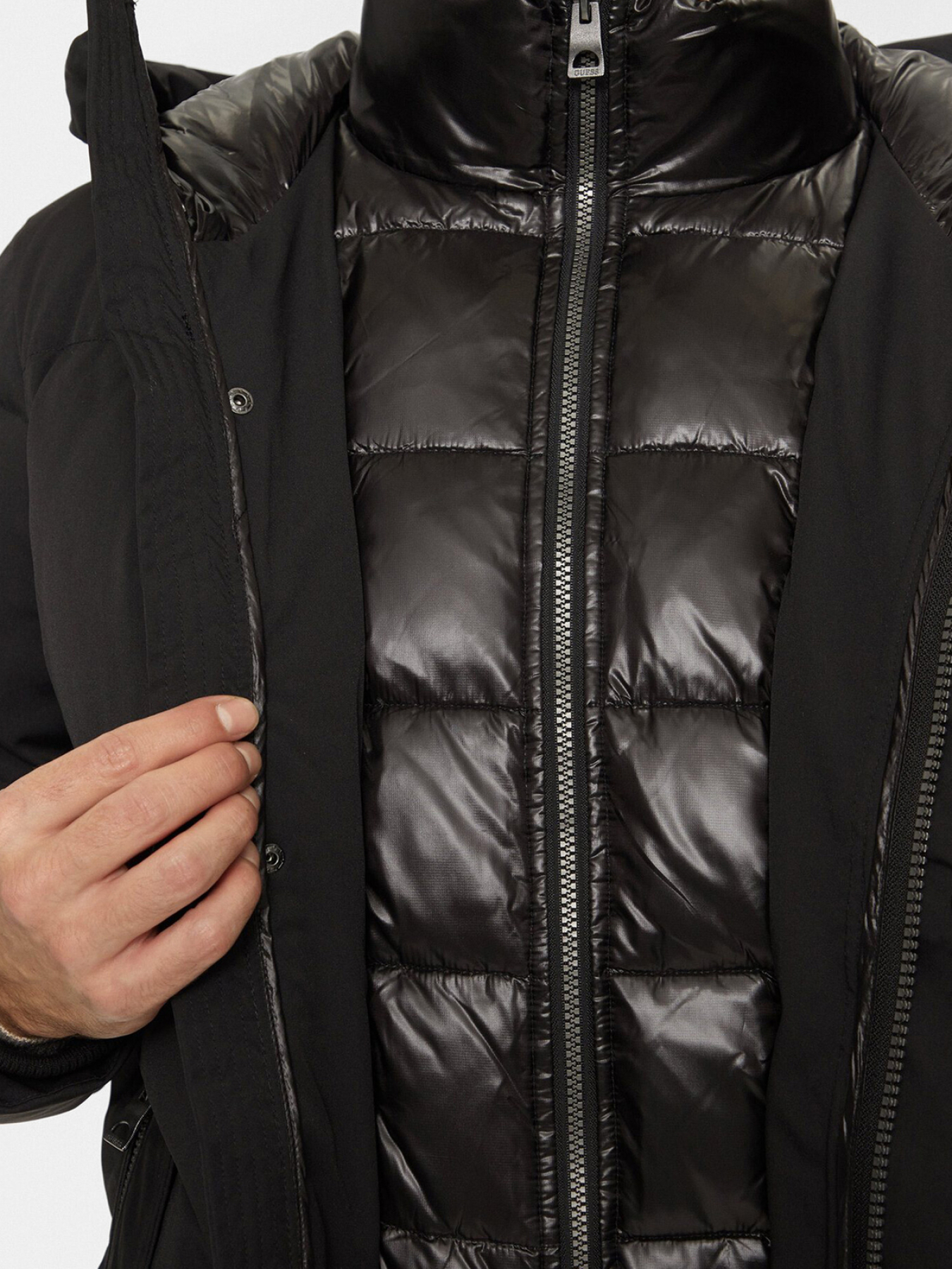 Куртки та дублянки GUESS модель M4BL43.WGJR2;JBLK Фото