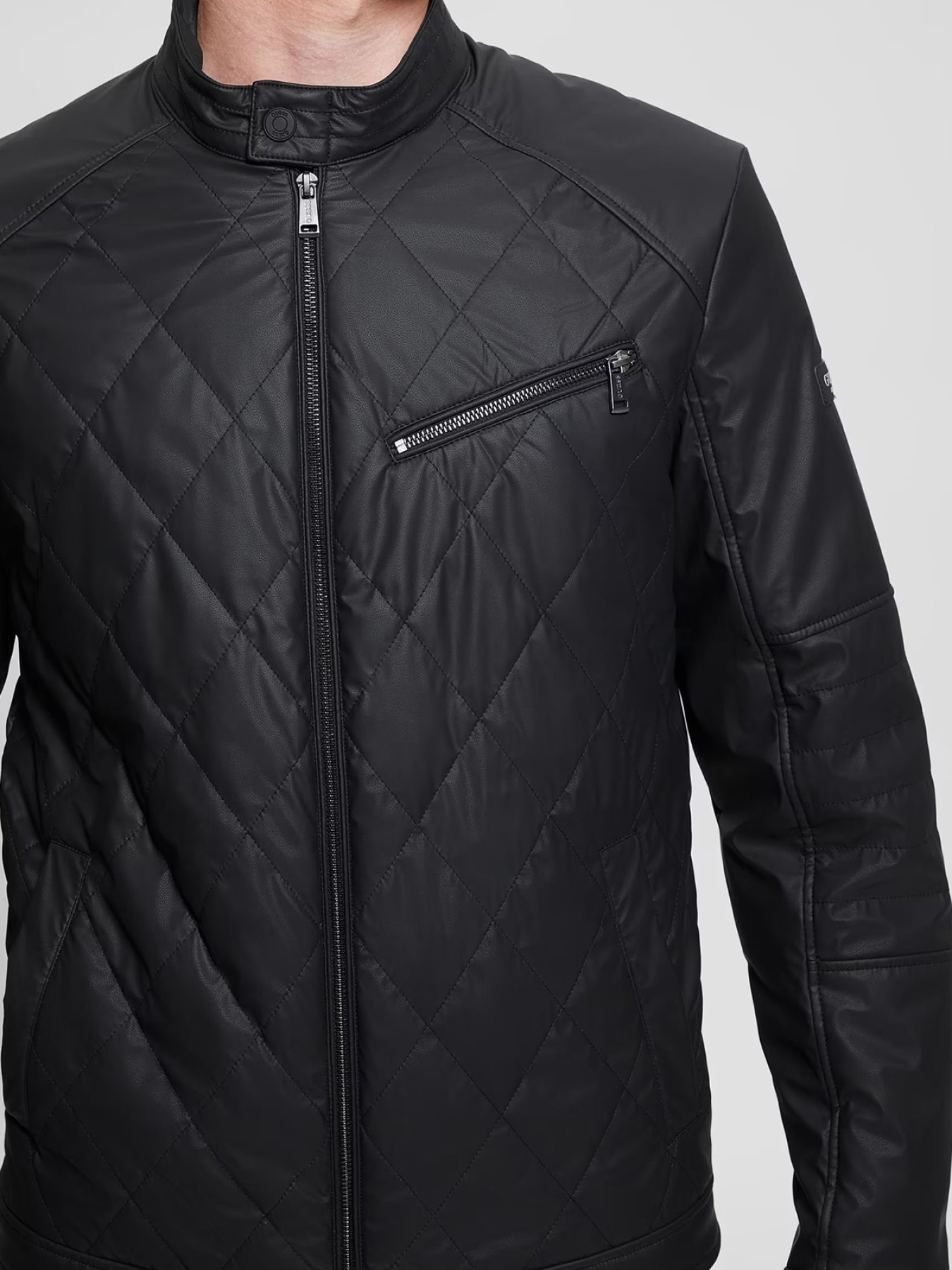 Куртки та дублянки GUESS модель M4RL01.WFHD0;JBLK Фото