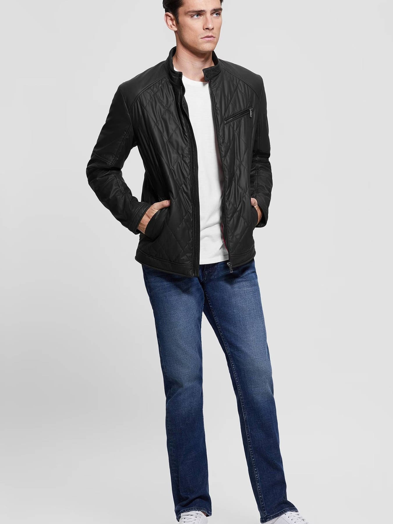 Куртки та дублянки GUESS модель M4RL01.WFHD0;JBLK Фото