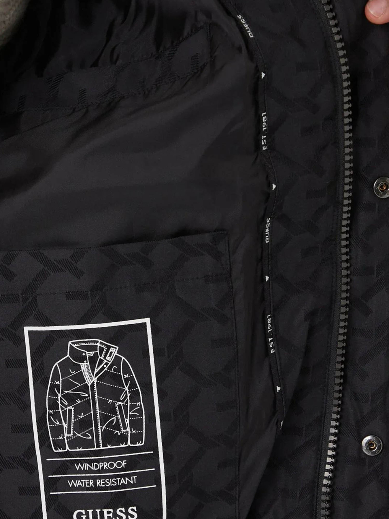 Куртки та дублянки GUESS модель M5BL2M.W2232;FJAE Фото