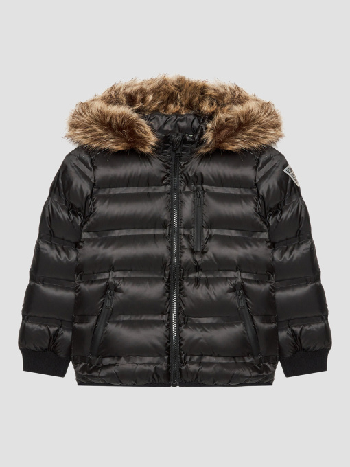 Куртки та дублянки GUESS Kids модель N2BL01.WEGY0;JBLK Фото