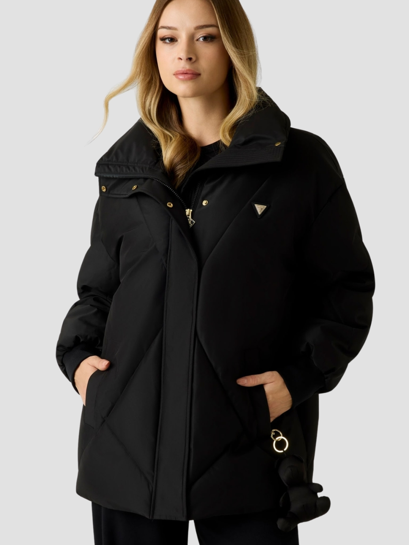 Куртки та дублянки GUESS модель V5BL13.WHHZ2;JBLK Фото