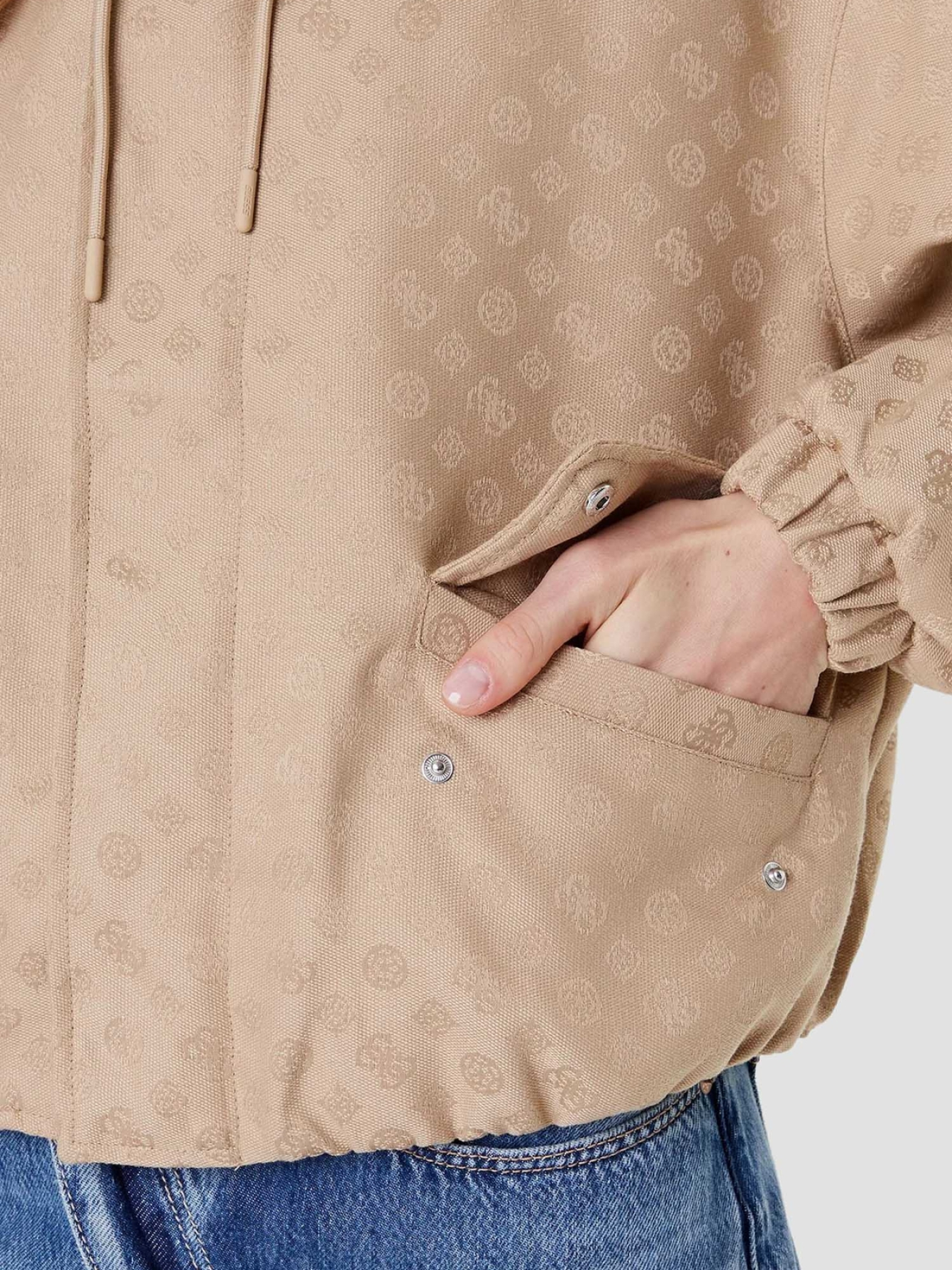 Куртки и дубленки GUESS модель V5YL02.WH492;F0EL Фото