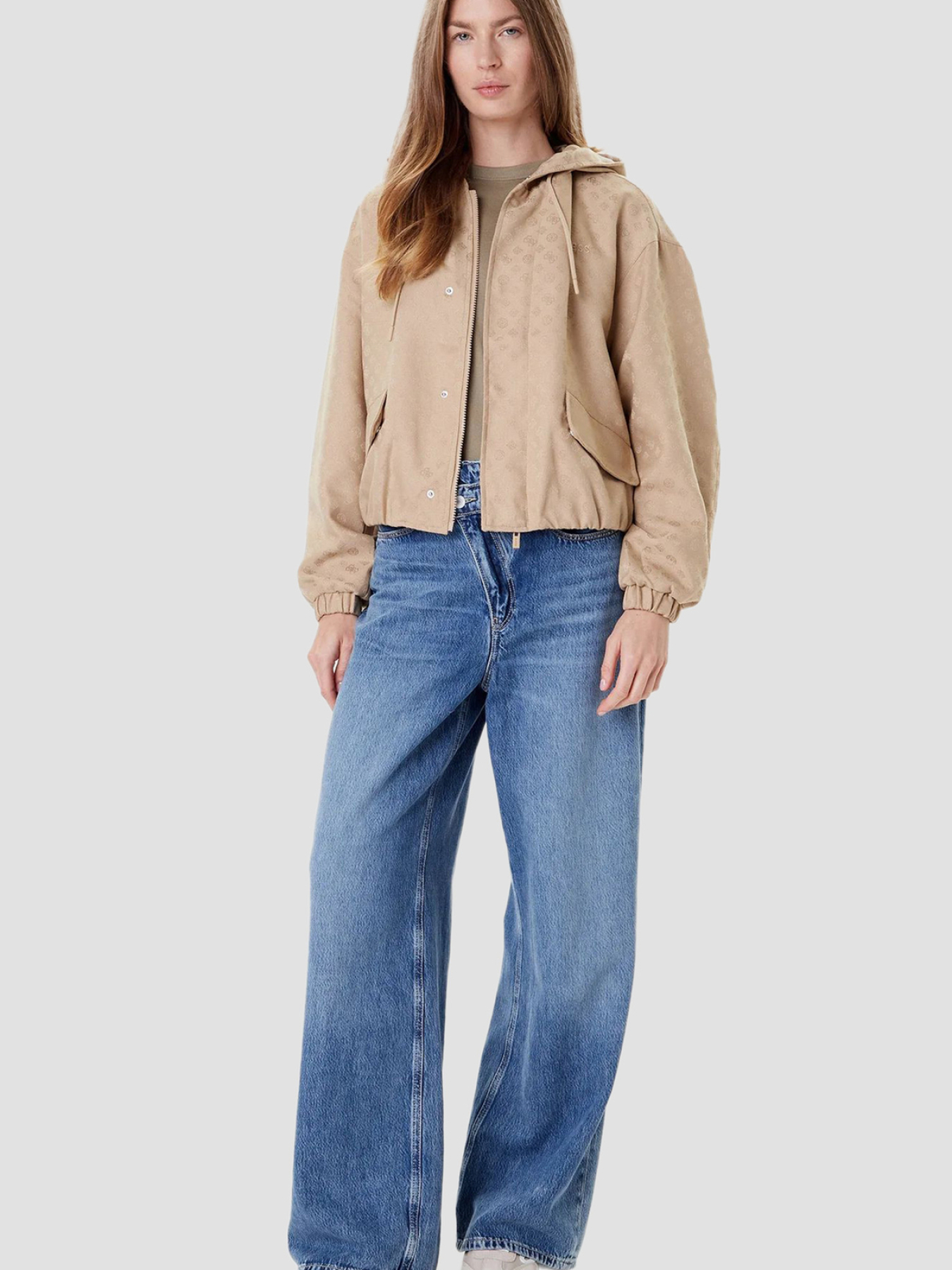 Куртки и дубленки GUESS модель V5YL02.WH492;F0EL Фото