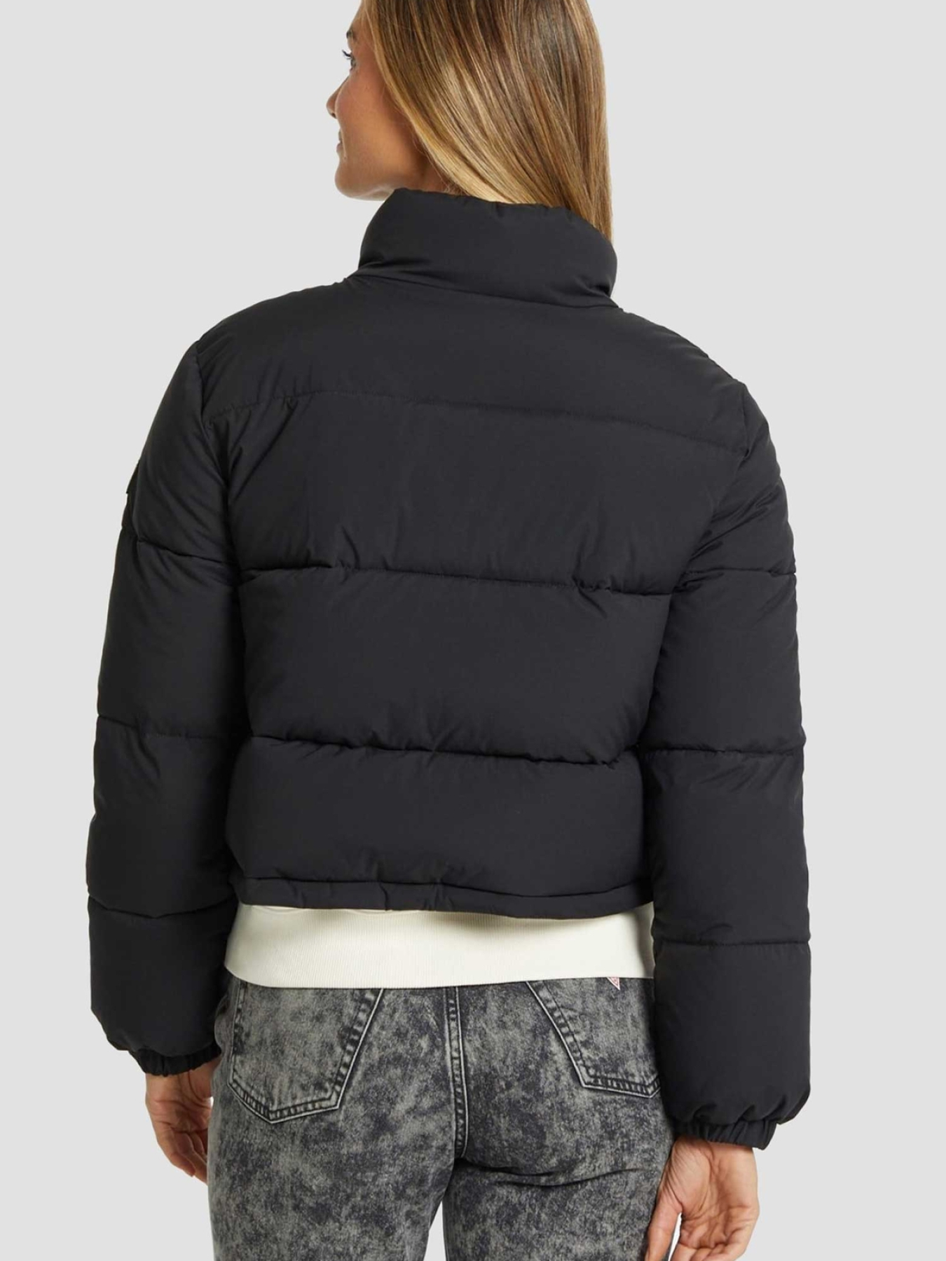Куртки та дублянки Guess Jeans модель W4BL20.WGII2;JBLK Фото