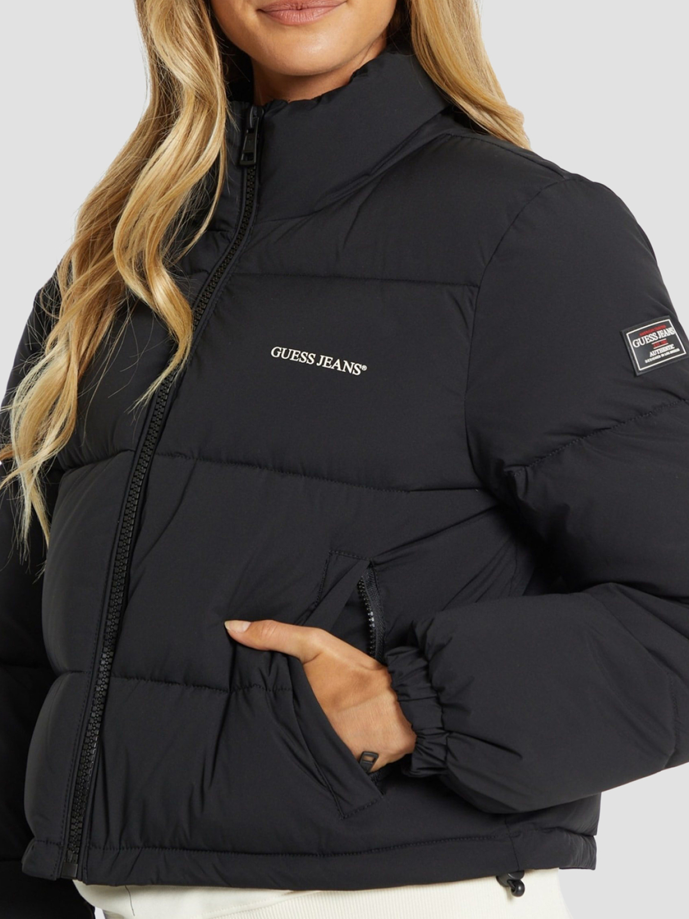 Куртки та дублянки Guess Jeans модель W4BL20.WGII2;JBLK Фото