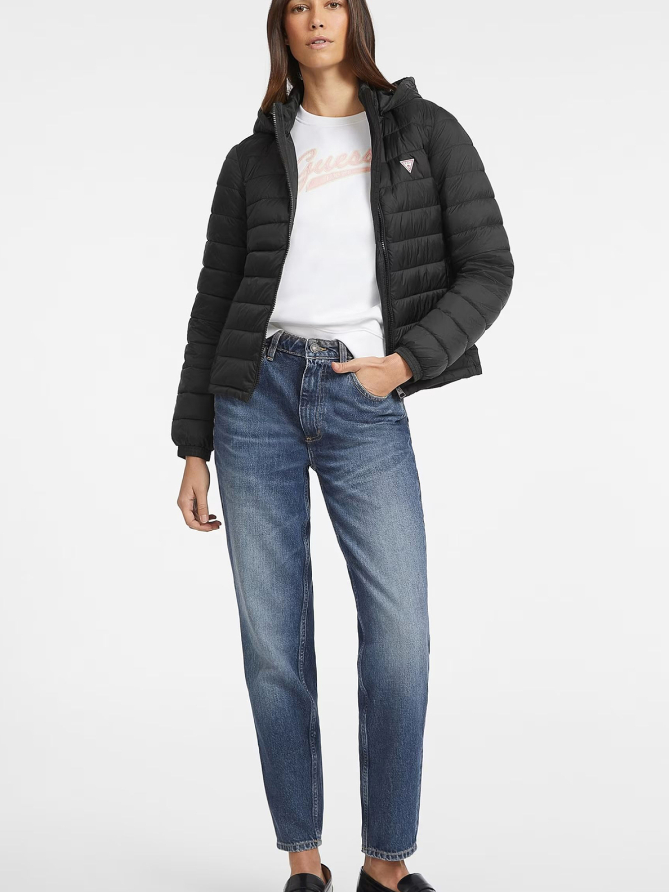 Куртки та дублянки Guess Jeans модель W4YL00.WG922;JBLK Фото