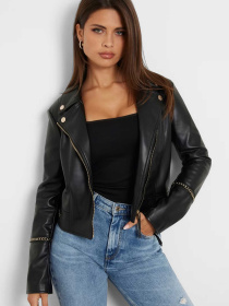 Куртки та дублянки GUESS модель W4YL21.WE480;JBLK Фото