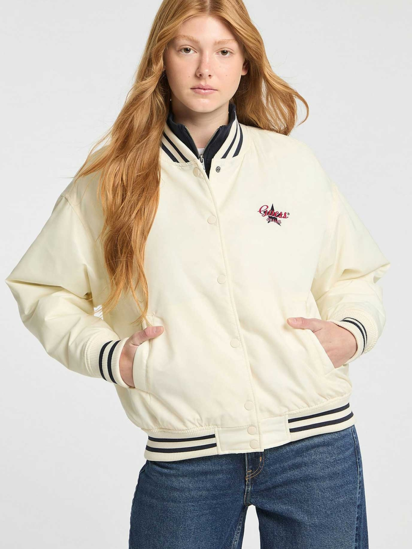 Куртки та дублянки Guess Jeans модель W5RL43.WHAA2;G053 Фото