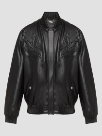 Куртки та дублянки GUESS модель W5YL06.WE480;JBLK Фото