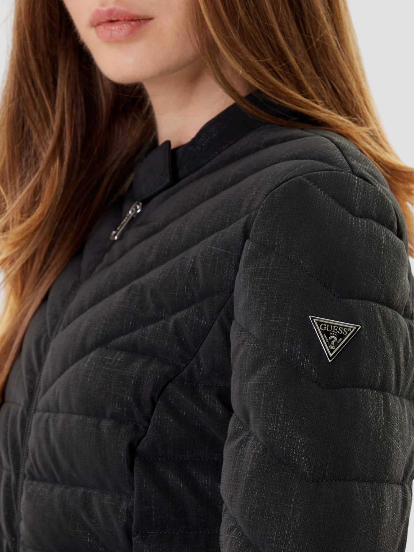 Куртки и дубленки GUESS модель W5YL13.WHDQ0;JBLK Фото