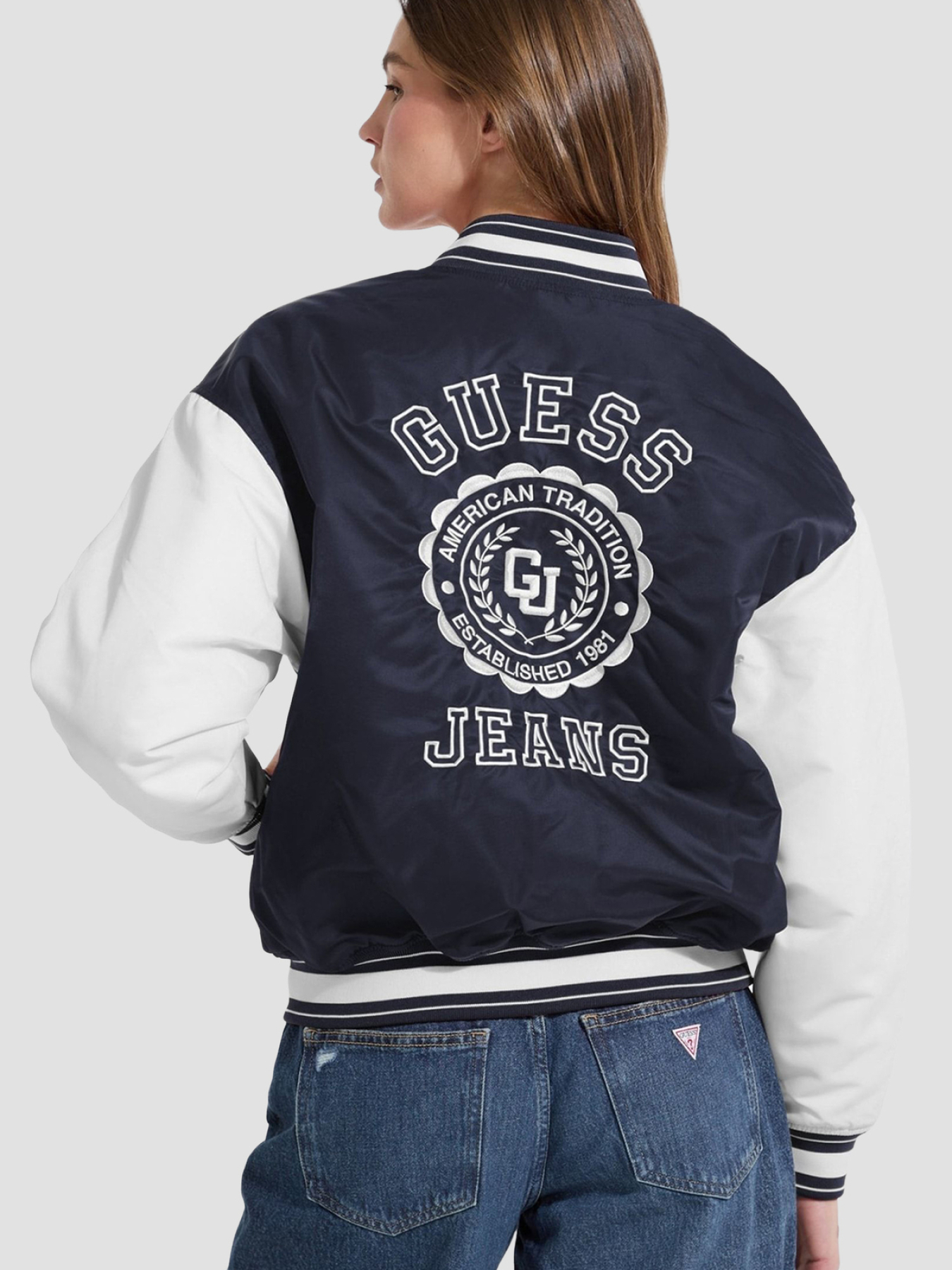 Куртки та дублянки Guess Jeans модель W5YL15.WHAA2;A71W Фото