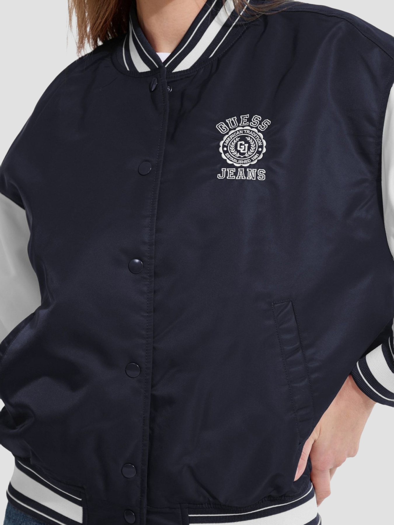 Куртки та дублянки Guess Jeans модель W5YL15.WHAA2;A71W Фото