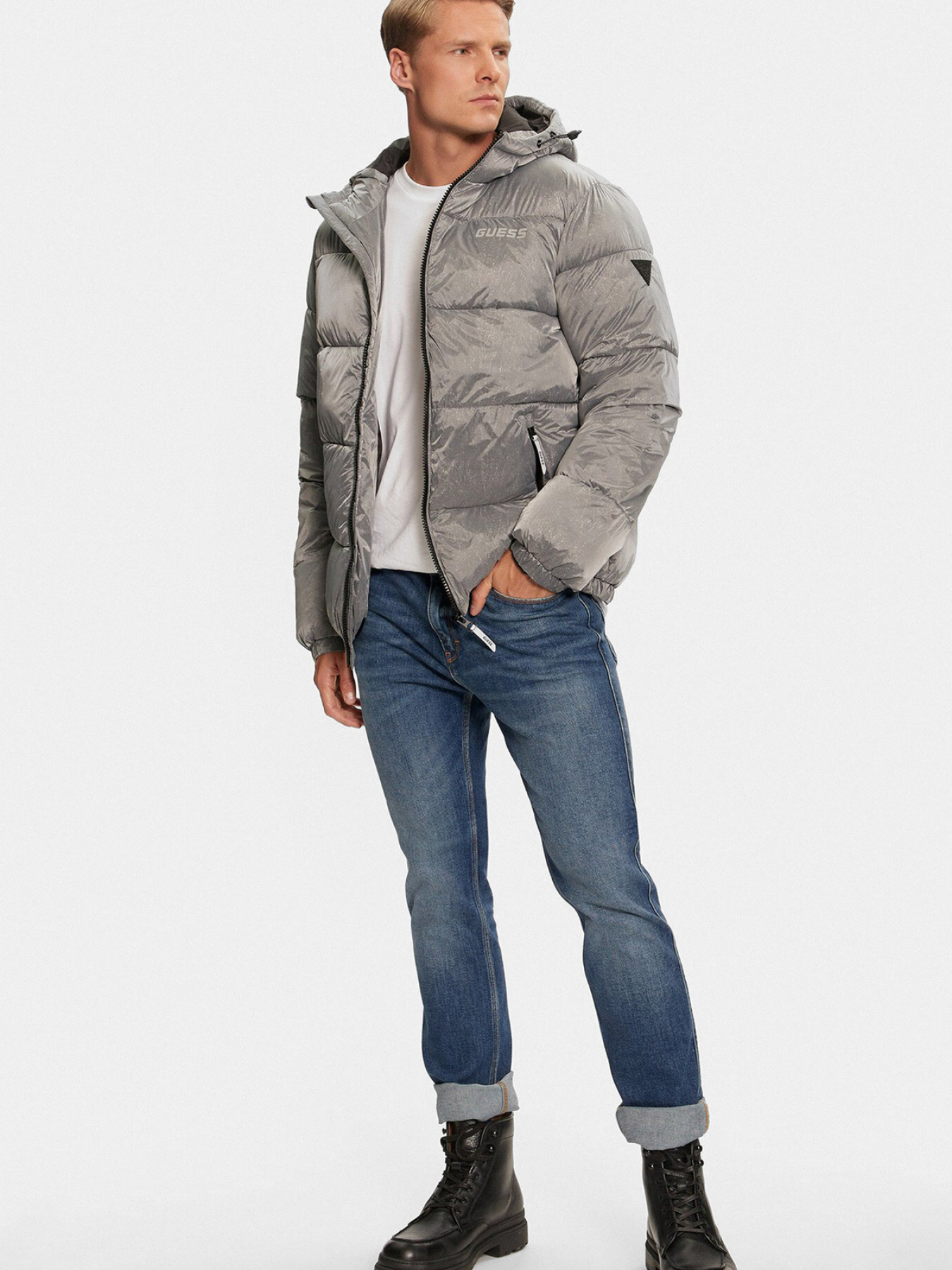 Куртки та дублянки GUESS модель Z4BL01.WGFL0;P9YK Фото