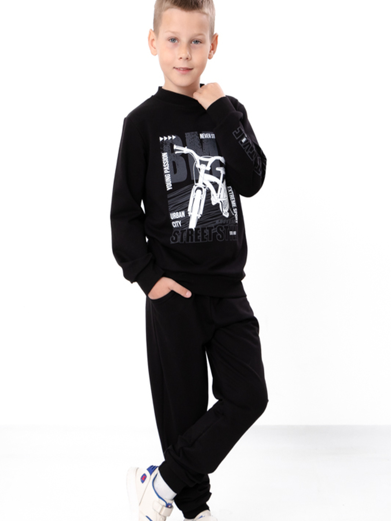 Костюмы Носи своє модель 6063-057-33-chornij-street-style Фото