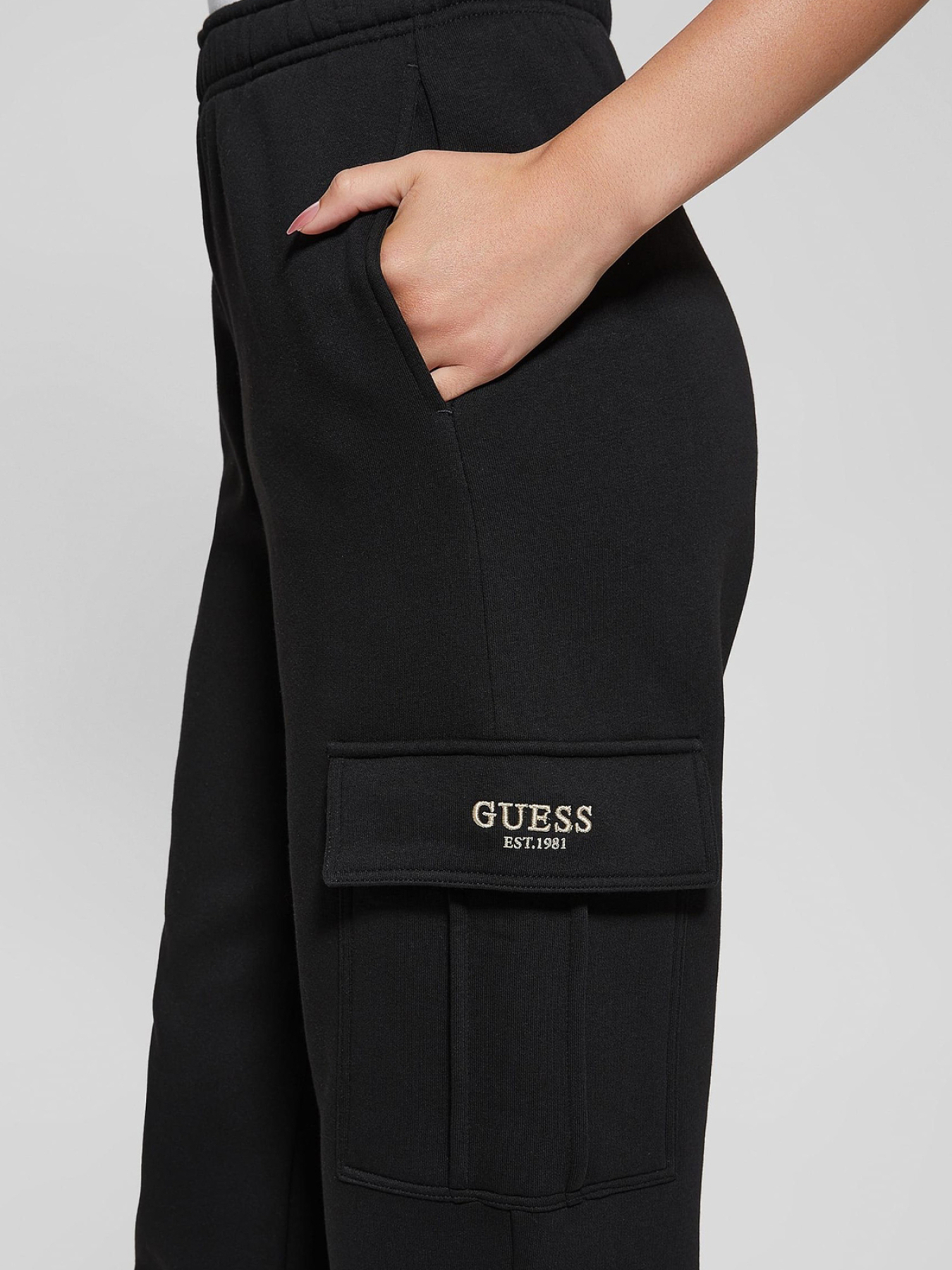 Брюки GUESS модель V4BB04.KCHX0;JBLK Фото