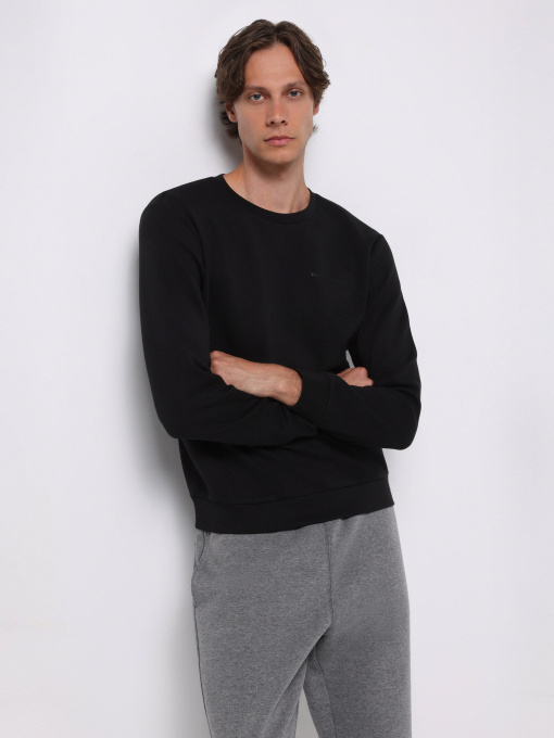 Худи и свитшоты Colin’s модель CL1077180_Q1.V1_BLK Фото
