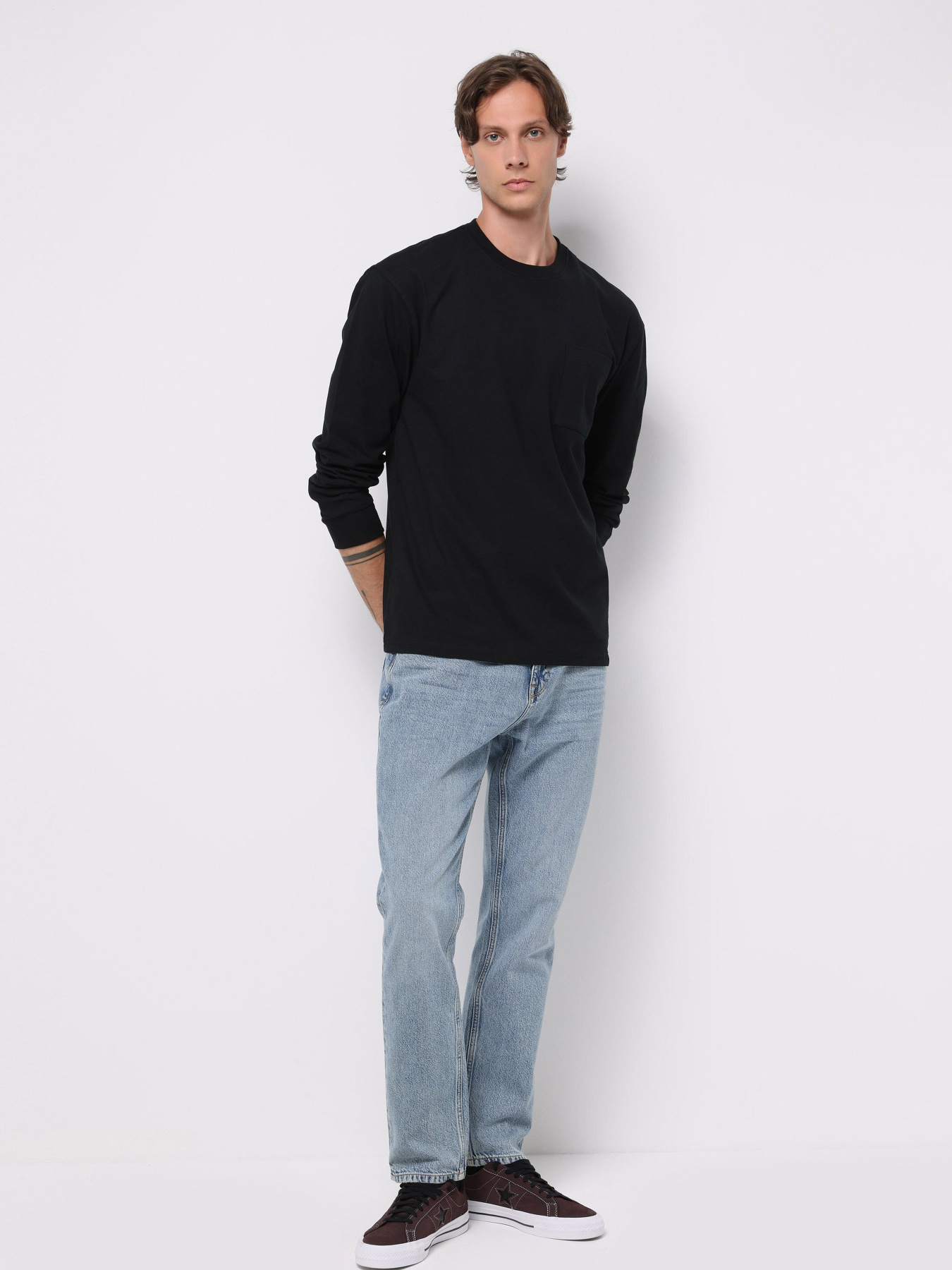 Худи и свитшоты Colin’s модель CL1076435_Q1.V1_BLK Фото