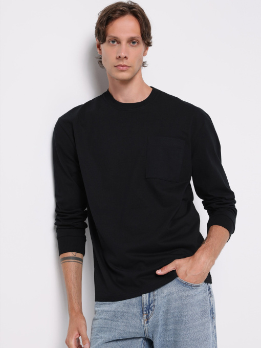 Худи и свитшоты Colin’s модель CL1076435_Q1.V1_BLK Фото