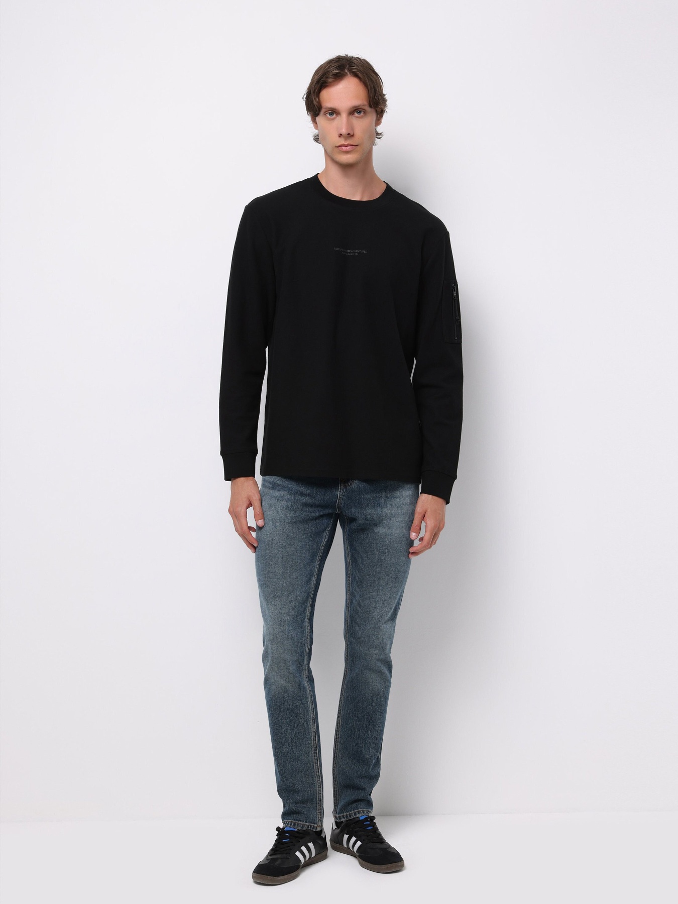 Худи и свитшоты Colin’s модель CL1075344_Q1.V1_BLK Фото