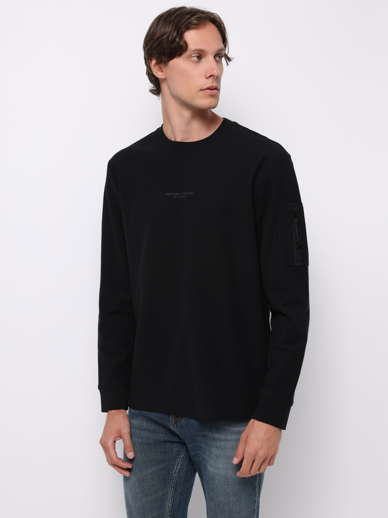 Худи и свитшоты Colin’s модель CL1075344_Q1.V1_BLK Фото