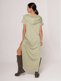 Платье макси ISSA Plus модель 12091_мятный Фото