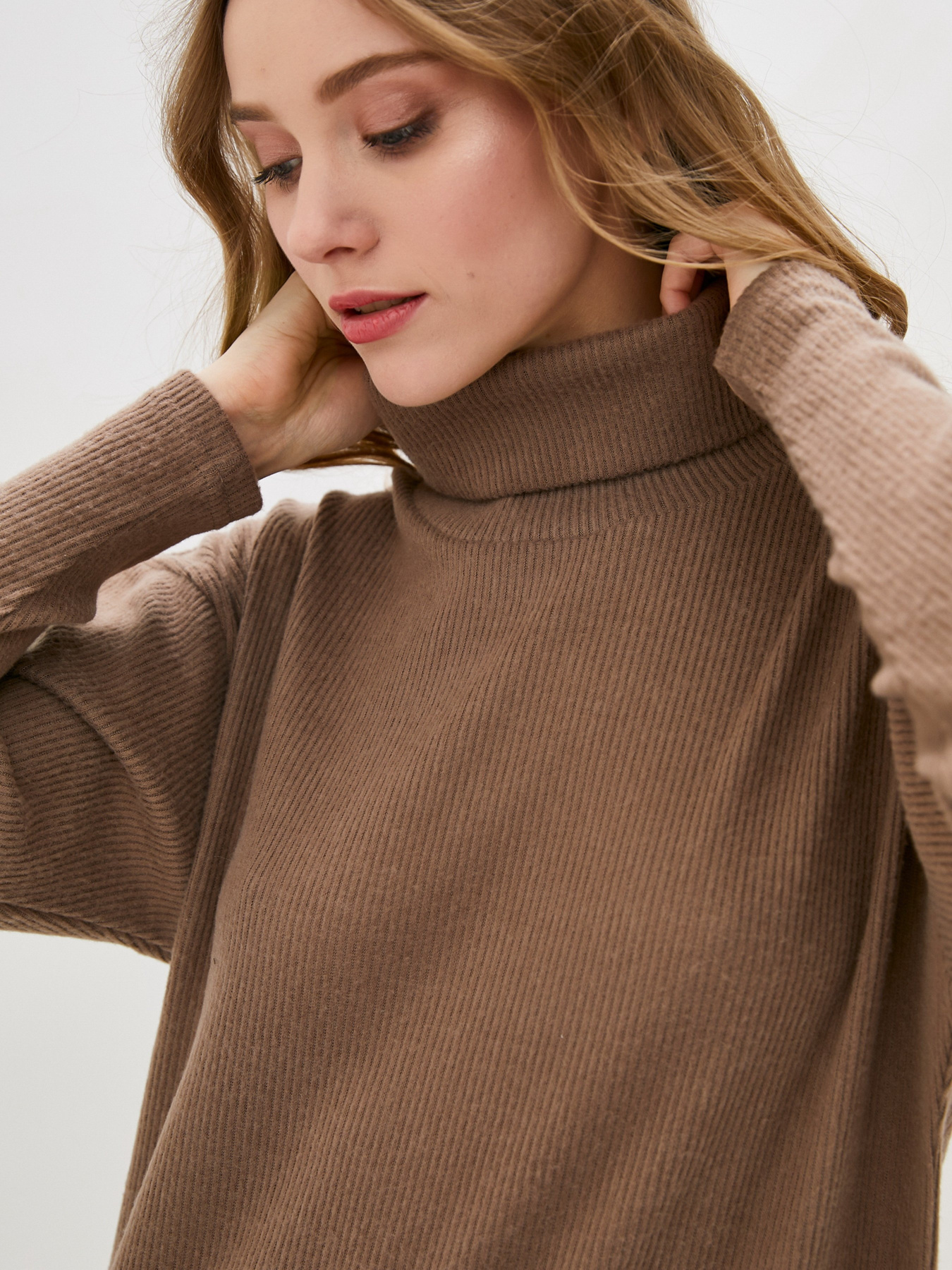 Сукня міді ISSA Plus модель 12997_brown Фото