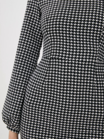 Платья ISSA Plus модель 13116_blackwhite Фото