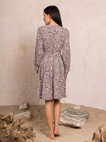 Платье мини ISSA Plus модель 13138_grey Фото