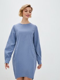 Платье мини ISSA Plus модель 11054_blue Фото