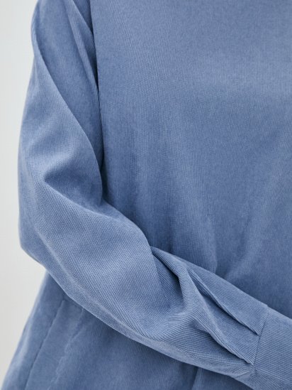 Сукня міні ISSA Plus модель 11054_blue — фото 4 - INTERTOP
