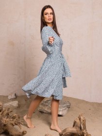 Платье миди ISSA Plus модель 13139_мятный Фото