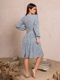 Платье миди ISSA Plus модель 13139_мятный Фото