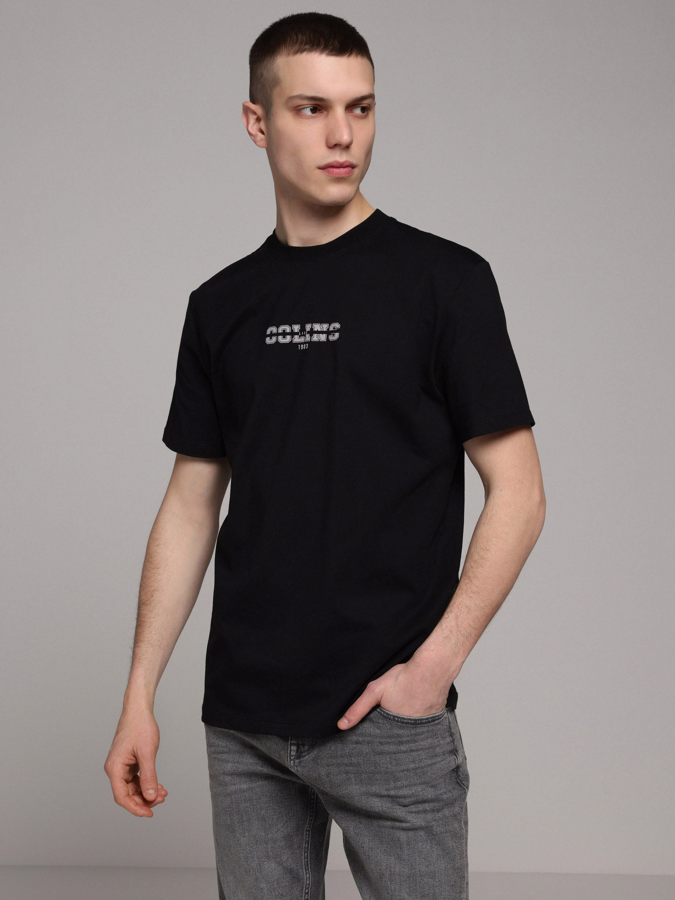 Футболки и поло Colin’s модель CL1079724_Q1.V1_BLK Фото