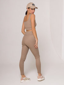 Спортивный костюм ISSA Plus модель 13105_бежевый Фото