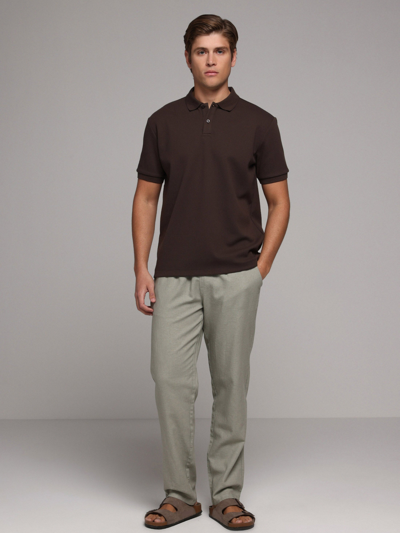 Футболки и поло Colin’s модель CL1080247_Q1.V1_BRW Фото