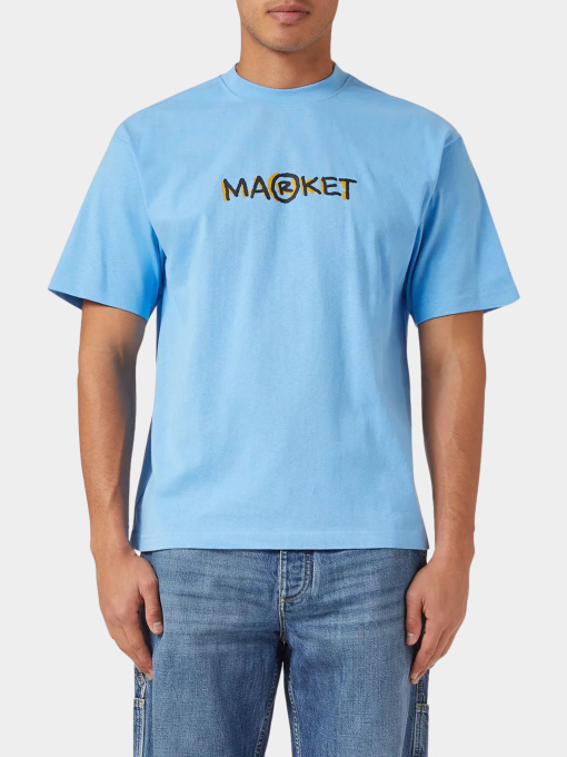 Футболки и поло Market модель MKT26Q2-SS0638-BLUE Фото